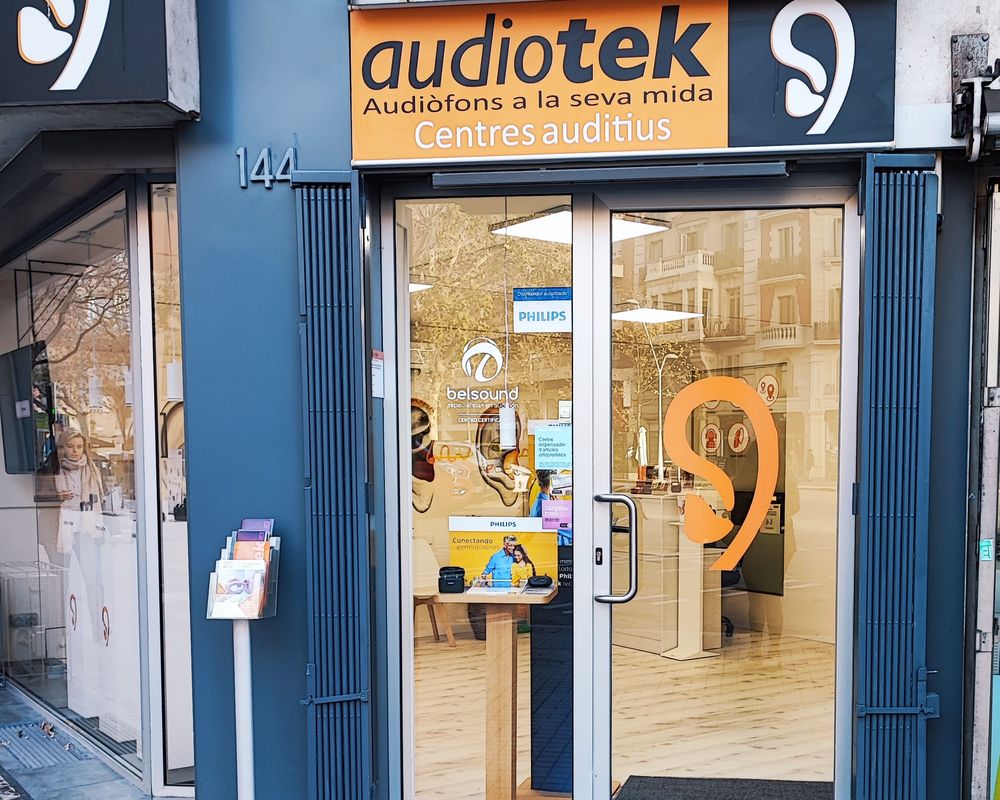 Centro auditivo Audiotek Barcelona en Barcelona