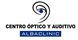 Centro óptico y auditivo Albaclinic logo