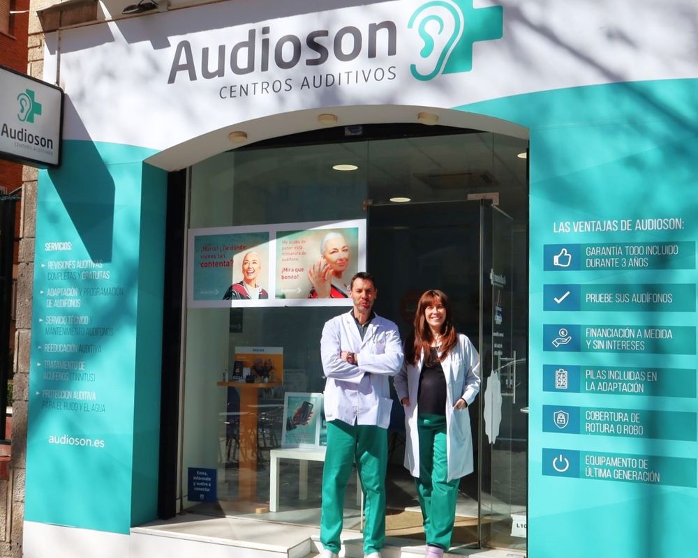 Centro auditivo Audioson Sales en Madrid