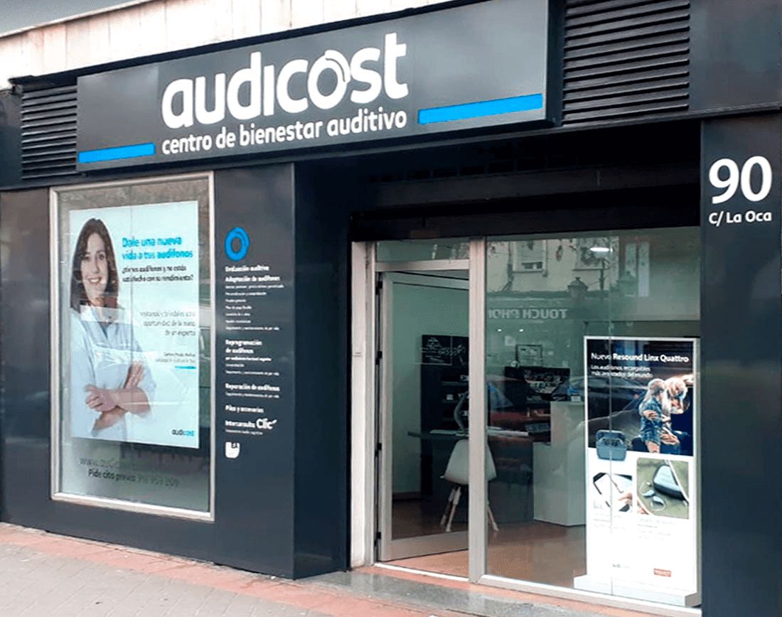 Interior de Audicost La Oca