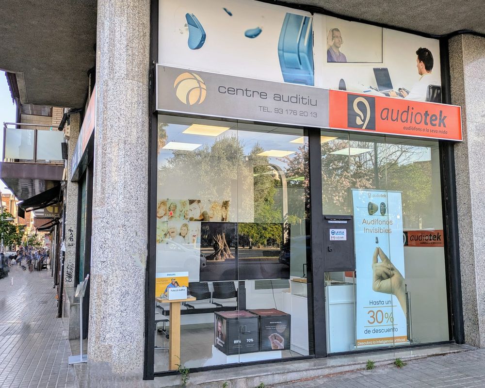 Centro auditivo Audiotek Badalona en Badalona