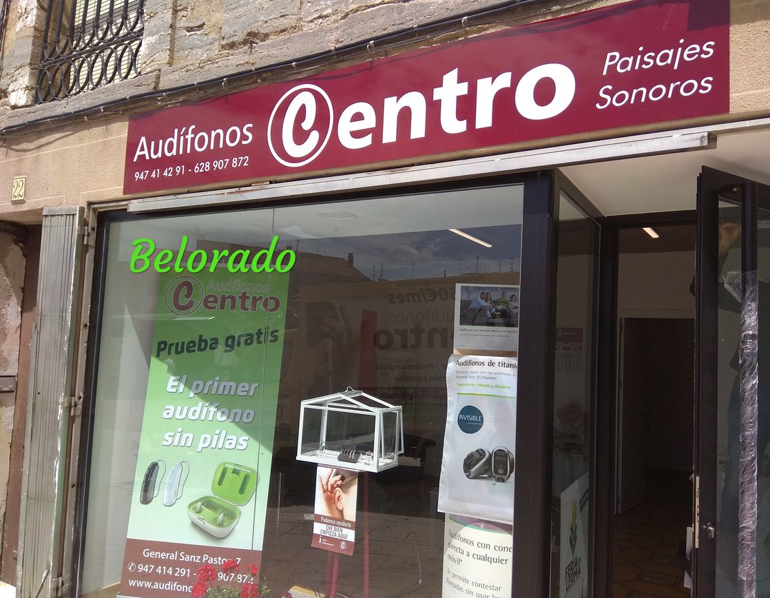 Interior de Audifonos Centro Belorado