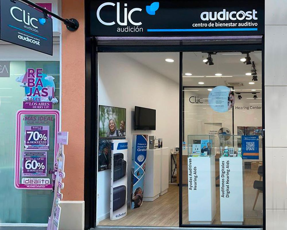 Centro auditivo Clic Audición La Zenia en Alicante