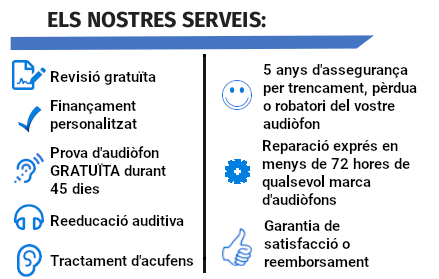 Centro auditivo Sensonar Centre d'especialitats Auditives en Tarragona