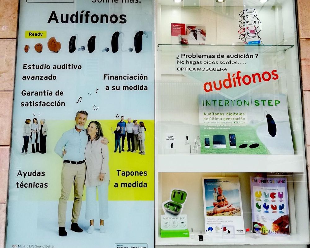 Centro auditivo Optica Mosquera en Castrillón