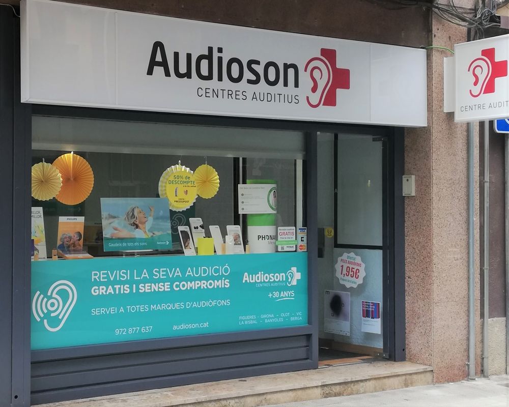 Centro auditivo Audioson Figueres en Figueres