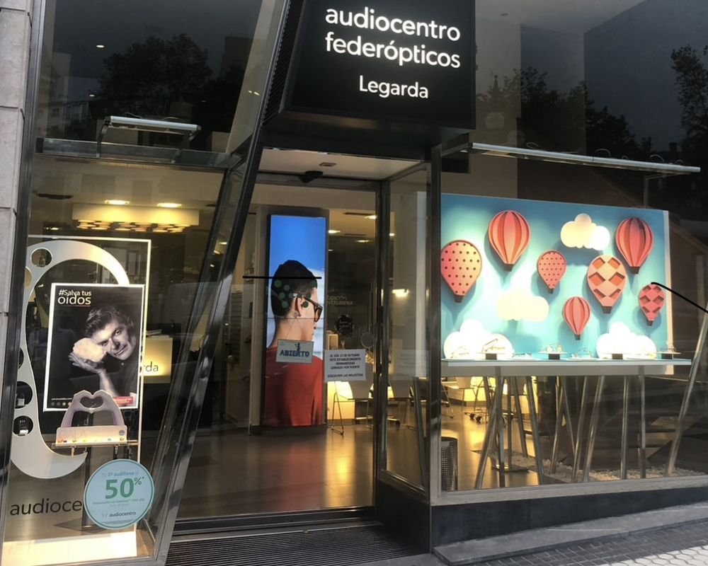 Centro auditivo Audiocentro Legarda en San Sebastián