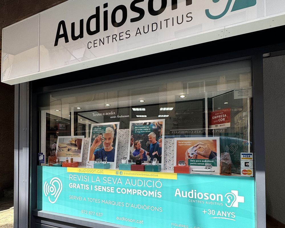 Centro auditivo Audioson Figueres en Figueres