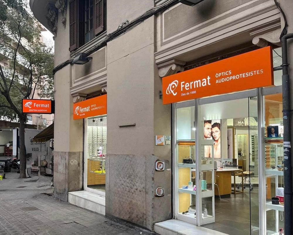 Centro auditivo Fermat Òptics en Barcelona