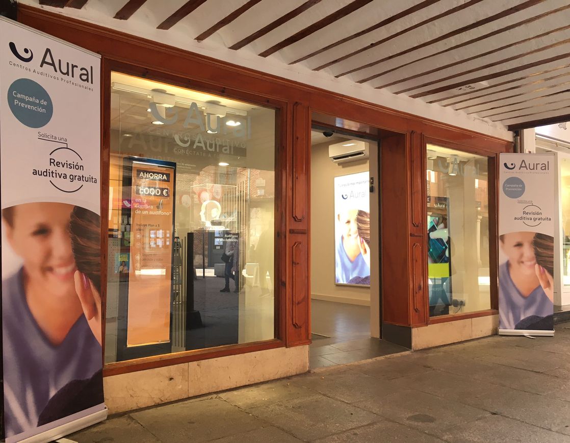 Interior de Centro Auditivo Aural de Alcalá de Henares