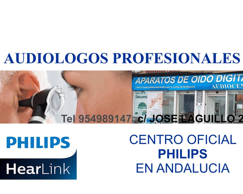 Centro auditivo Audiocenter Sevilla en Sevilla