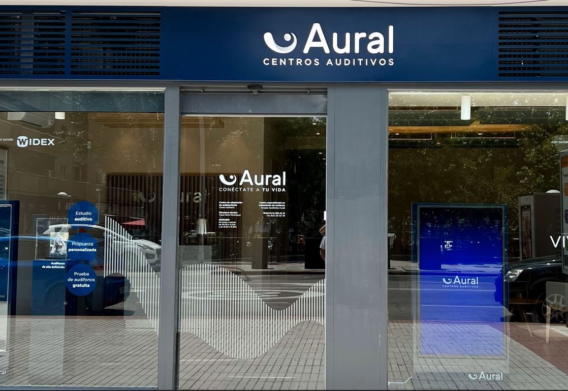 Interior de Centro Auditivo Aural de Fuenlabrada