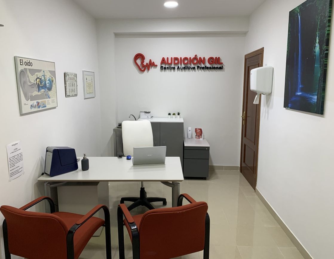 Interior de Audición Gil Sanlúcar la mayor