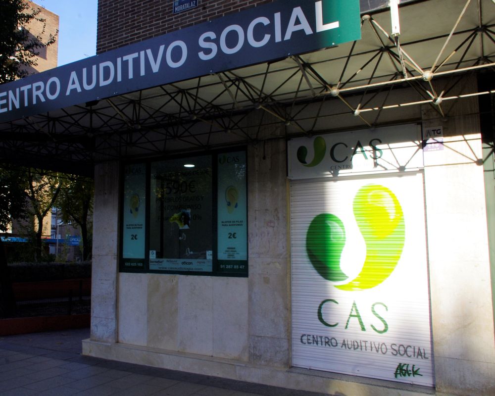 Centro auditivo Centro Auditivo Social (CAS) Av. de Moratalaz en Madrid