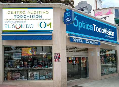 Centro auditivo Óptica Todovisión en Torremolinos