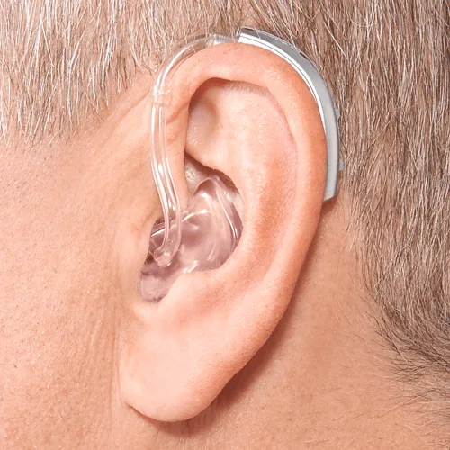 audifono BTE power en oreja